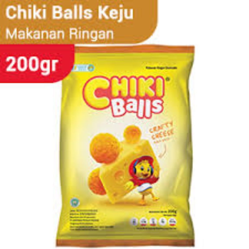 

Chiki Balls Rasa Keju 200gram (Kemasan besar)