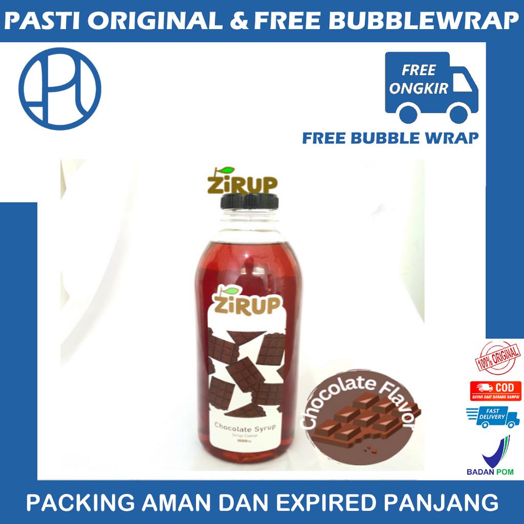 ZIRUP Minuman Sirup Rasa COKELAT CHOCOLATE FLAVOR 1L