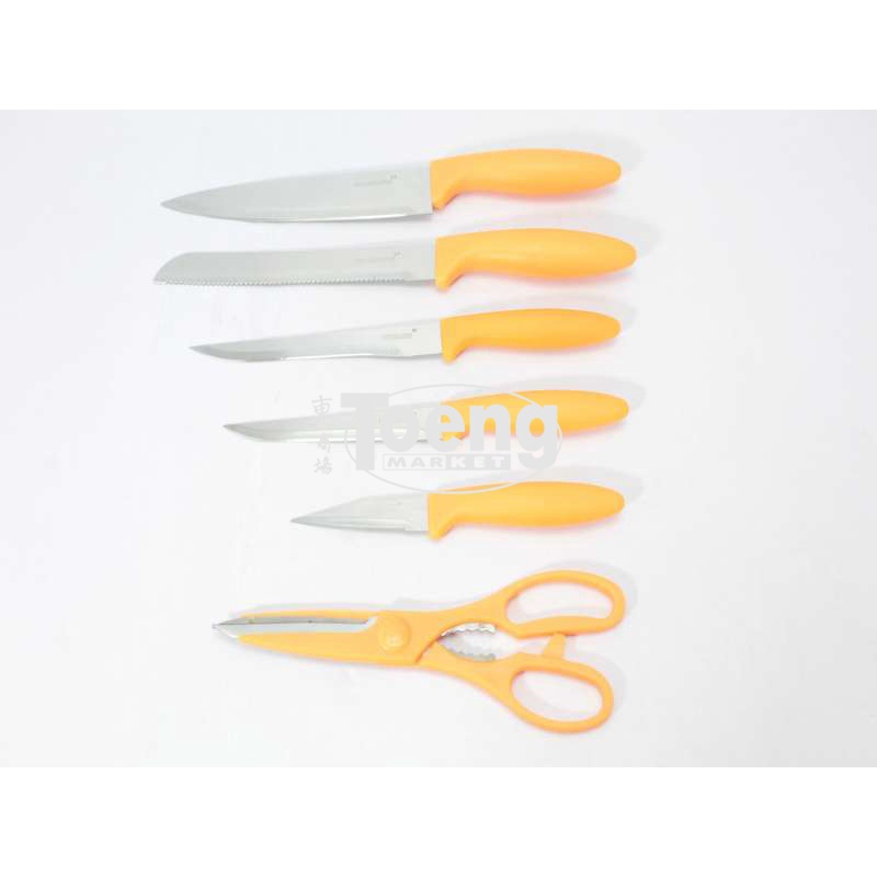 

PISAU SET 6pcs #GH0031 COOKMASTER