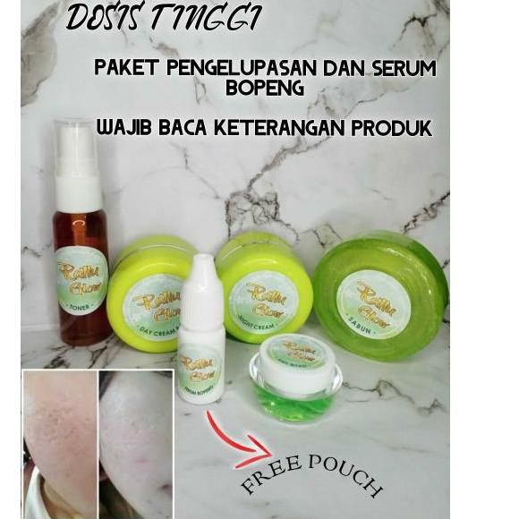 Top Produk * (PAKET PENGELUPASAN DAN SERUM BOPENG)PEMUTIH WAJAH/DOSIS TINGGI/PAKET BOPENG/BOPENG/CRE