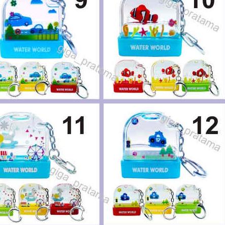 

㊤ Stempel Warna Flash Nama air Water Stamp gantungan kunci NEW PRODUCT 3179 ღ