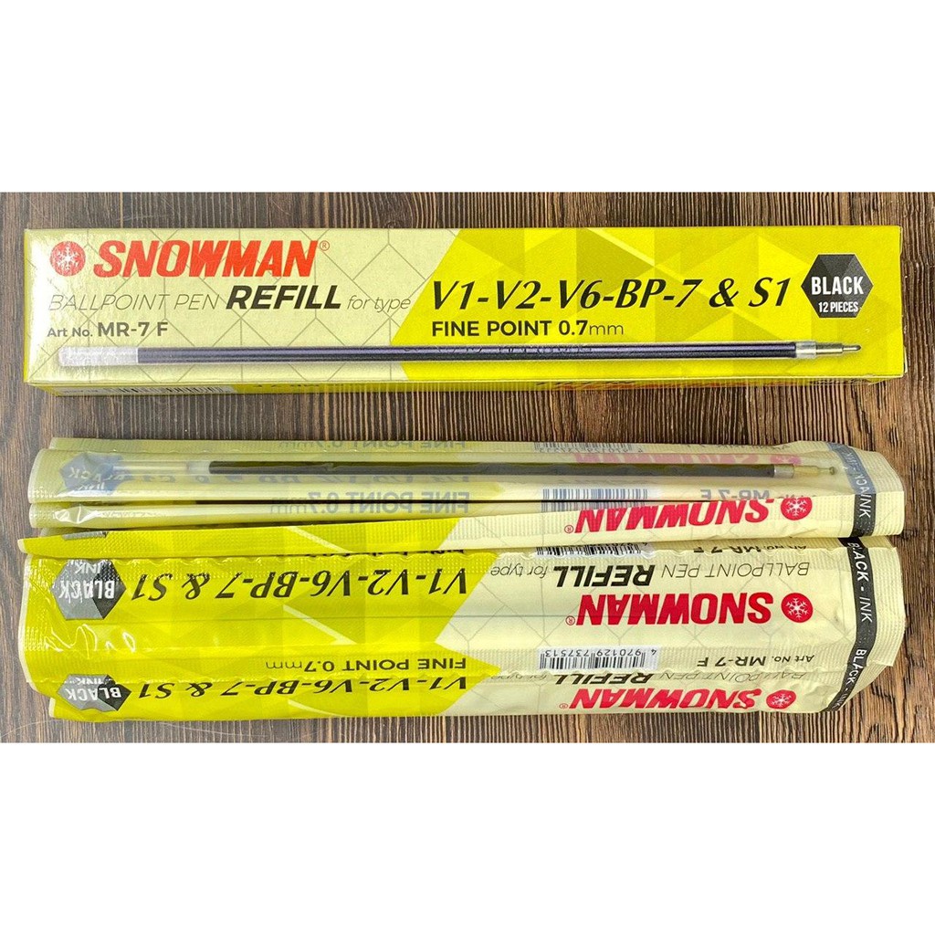 

Isi Bolpoin/ Isi Pulpen Snowman V1V2