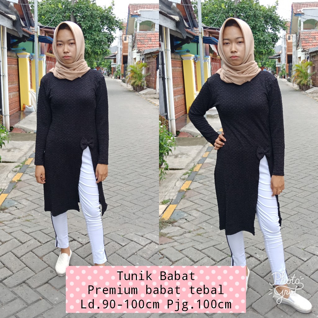 LV TUNIK BABAT PREMIUM GOOD QUALITY REAL PICT / Atasan Pakaian Wanita