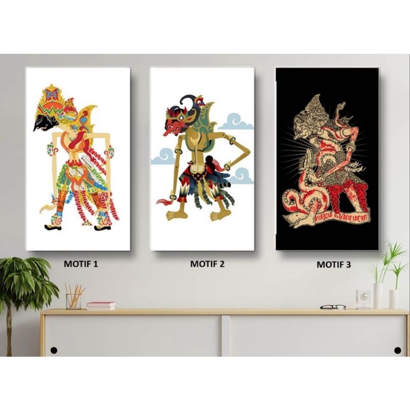 Hiasan dinding Wayang