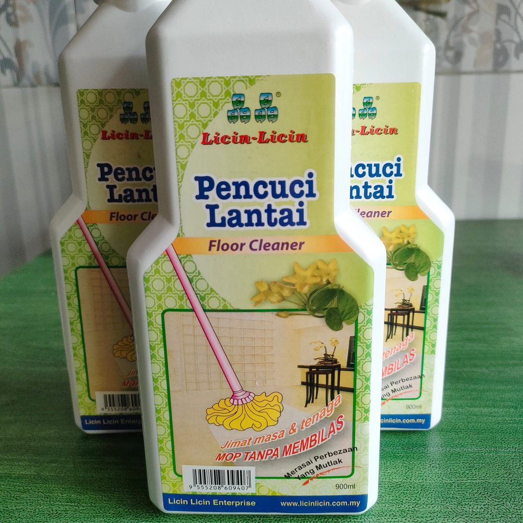 Jual Licin Licin Pencuci Lantai / Floor Cleaner 900ml | Shopee Indonesia