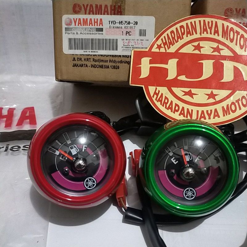 SPEEDOMETER FUEL METER AMPER BENSIN FINO 125 F1 INJEKSI 1DY H5750 10 ASLU ORIGINAL YAMAHA