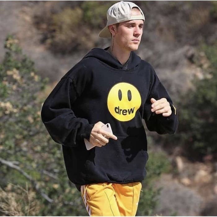 JAKET HOODIE DISTRO DREW JUSTIN BIEBER POLOS CUSTOM INDONESIA MURAH BAHAN BERKUALITAS TINGGI