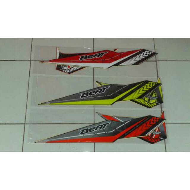 Striping standar ori lis sticker beat fi new esp 2017 digital