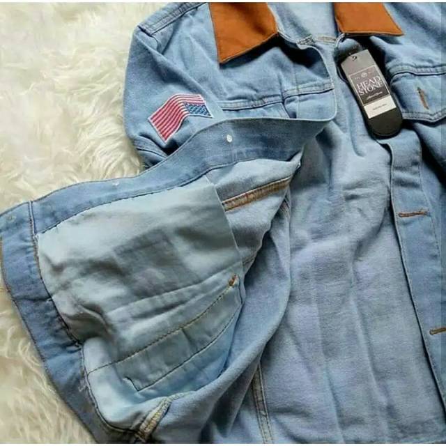 Jaket Jeans Denim Dilan 1990 - Hitam / Bioblitz / Biowash / Biru Dongker