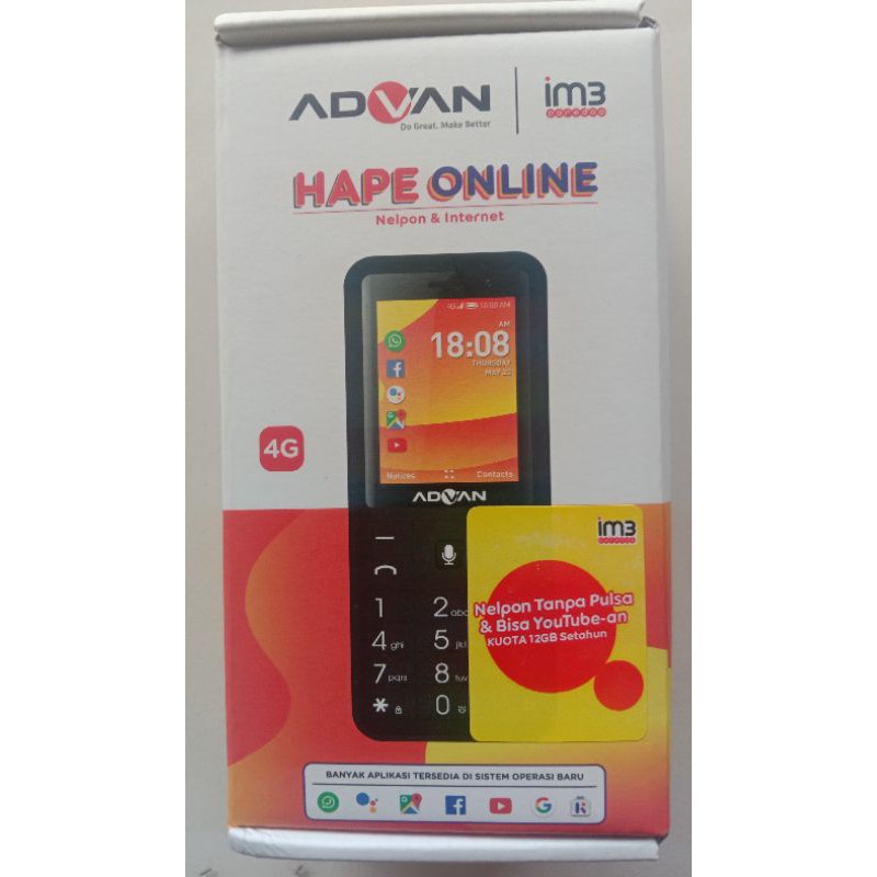 Advan Hp Online 2406 Unlock 4G all operator