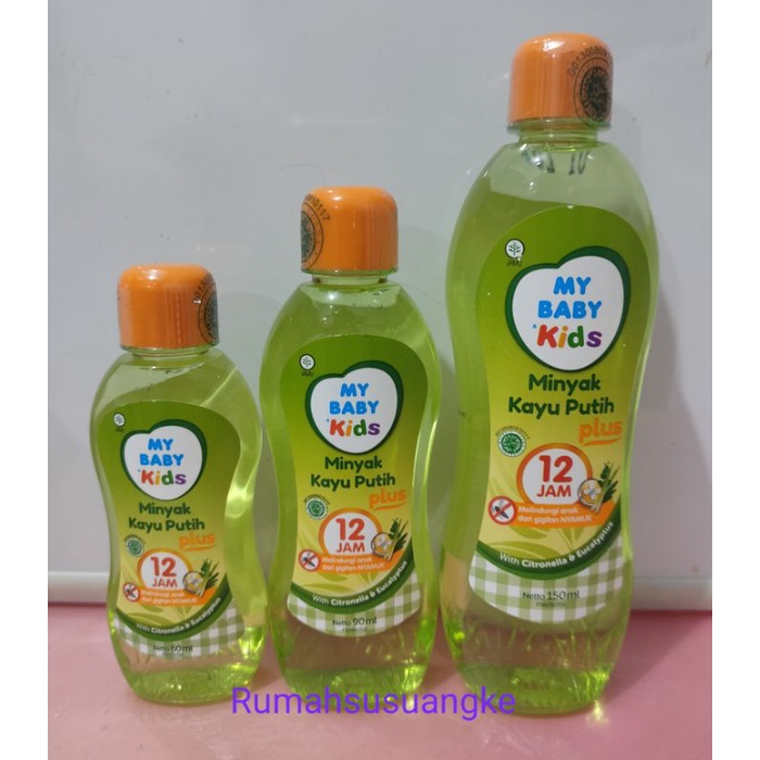 Mybaby KIDS minyak kayu putih plus 12 jam 60ml 90ml 150ml