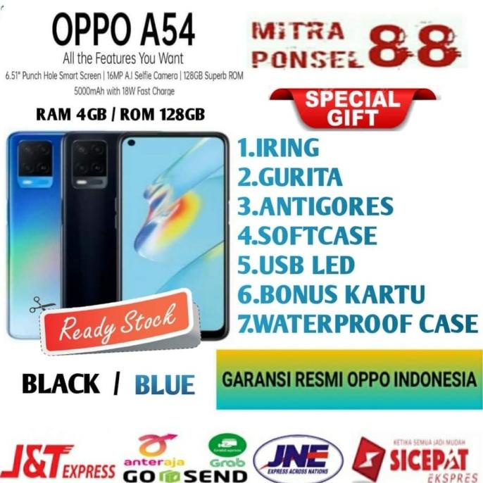 OPPO A54 RAM 4/128 GARANSI RESMI OPPO INDONESIA