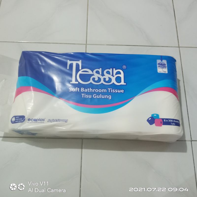 Termurah Tisu Gulung Tessa Bathroom 8 Roll