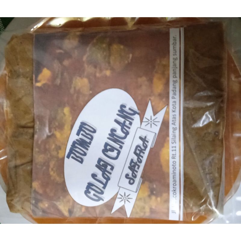 

Bumbu Gulai Cincang Daging