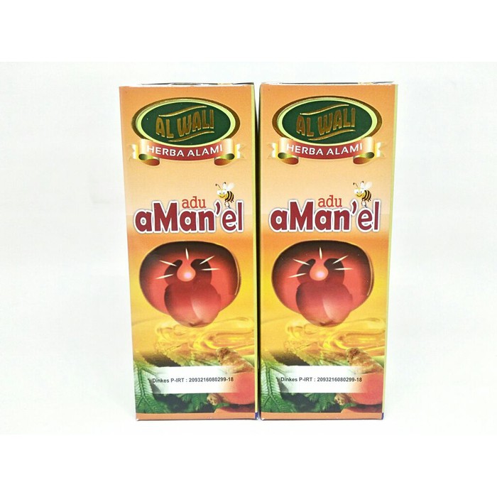 [ALH] Madu Amandel   Radang Tenggorokan Al Waliy   Alwaliy Murah
