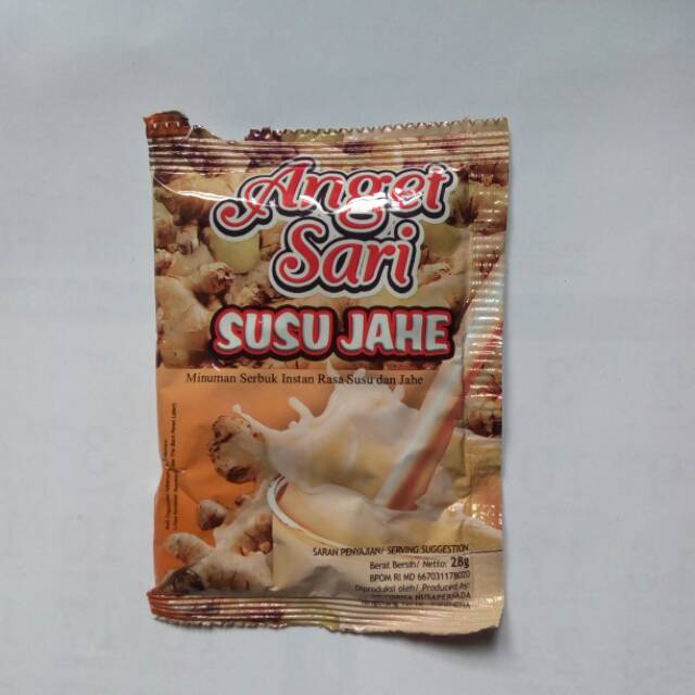 

Anget sari susu jahe 10 pcs