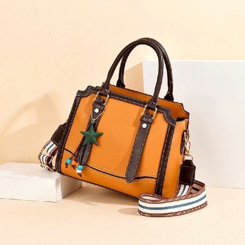 TAS IMPORT HAND BAG + SLING BAG WANITA KOREA REAL PICTURE