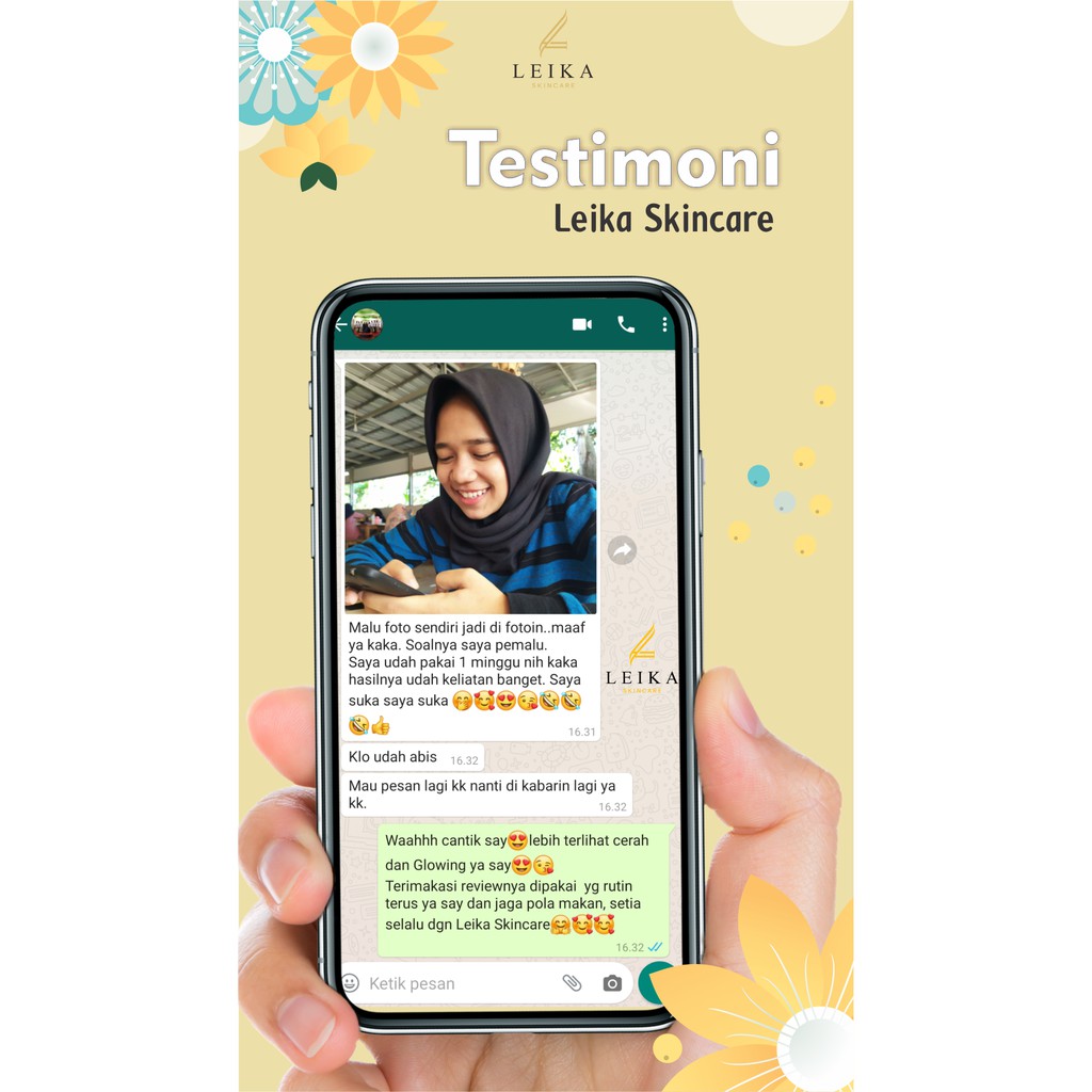 Leika Skincare Halal Aman 100% Resmi BPOM