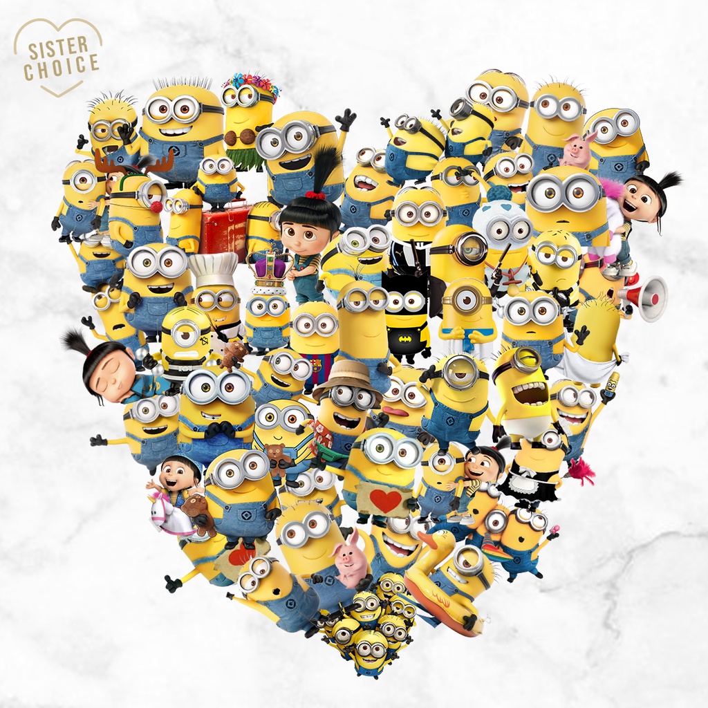 

Sticker Minions Despicable Me / Stiker Lucu | Sticker Tumbler HP Journal Laptop DIY