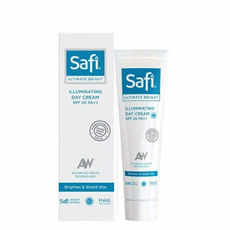 Safi Ultimate Bright Illuminating Day Cream dengan SPF 20 PA++