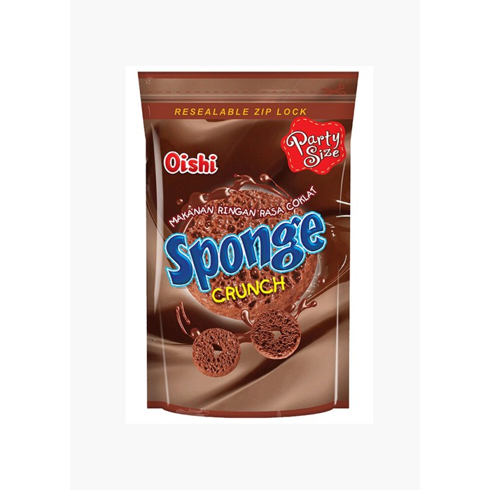 

Oishi Sponge Crunch Coklat 100gr