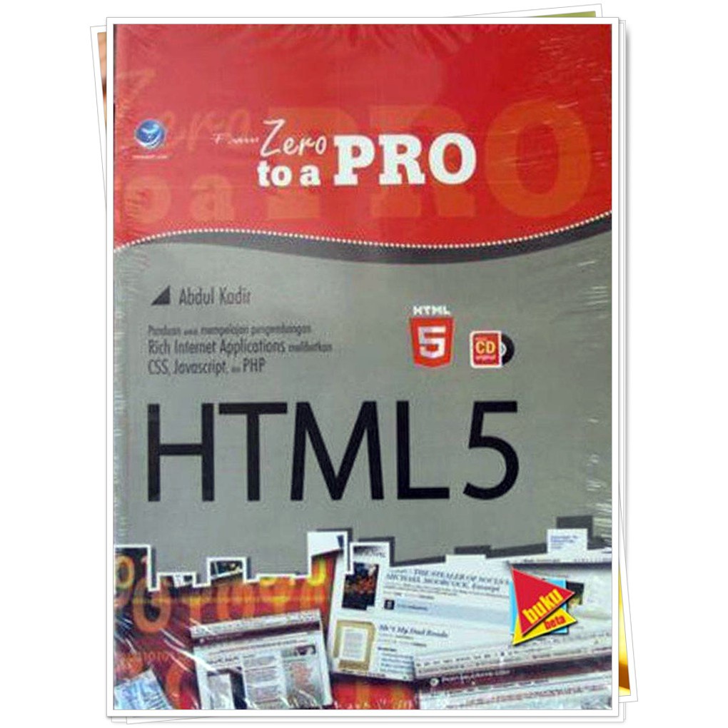 Jual Buku Baru Original Html 5 Panduan Untuk Mempelajari Pengembangan