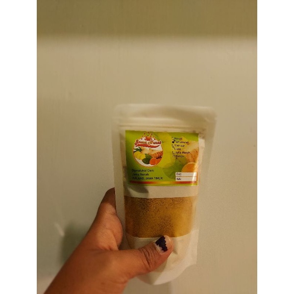 

jamu Temulawak Bubuk