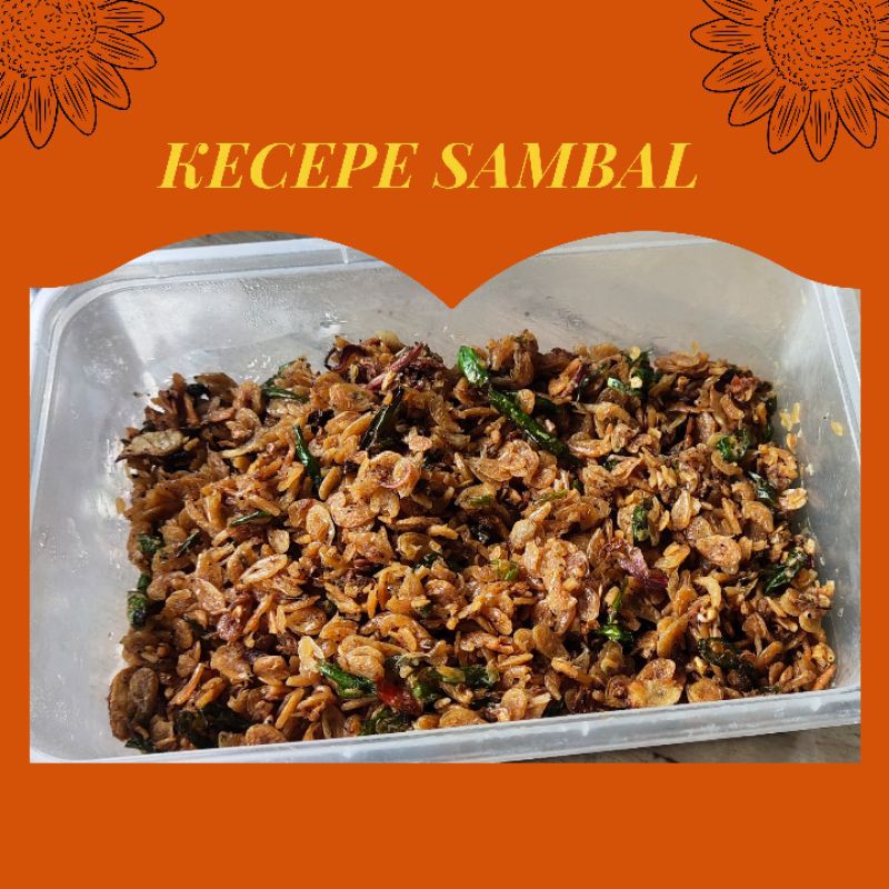 

Sambal Kecepe Pedas Gurih 250gram
