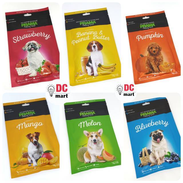 PRAMA Dog Snack 70 Gr / Makanan / Snack Anjing / Dog Treat