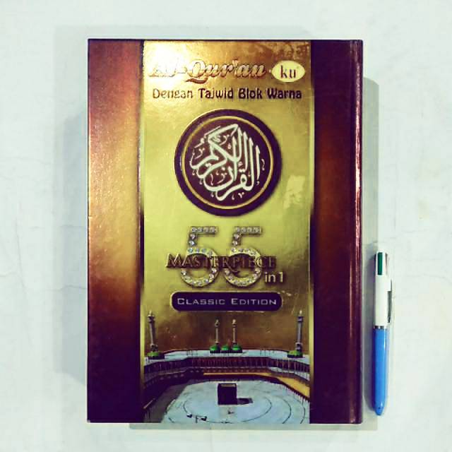 Al Quranku 55 in 1 Masterpiece Classic edition - Al quran ku Tajwid blok Warna Lestari Book