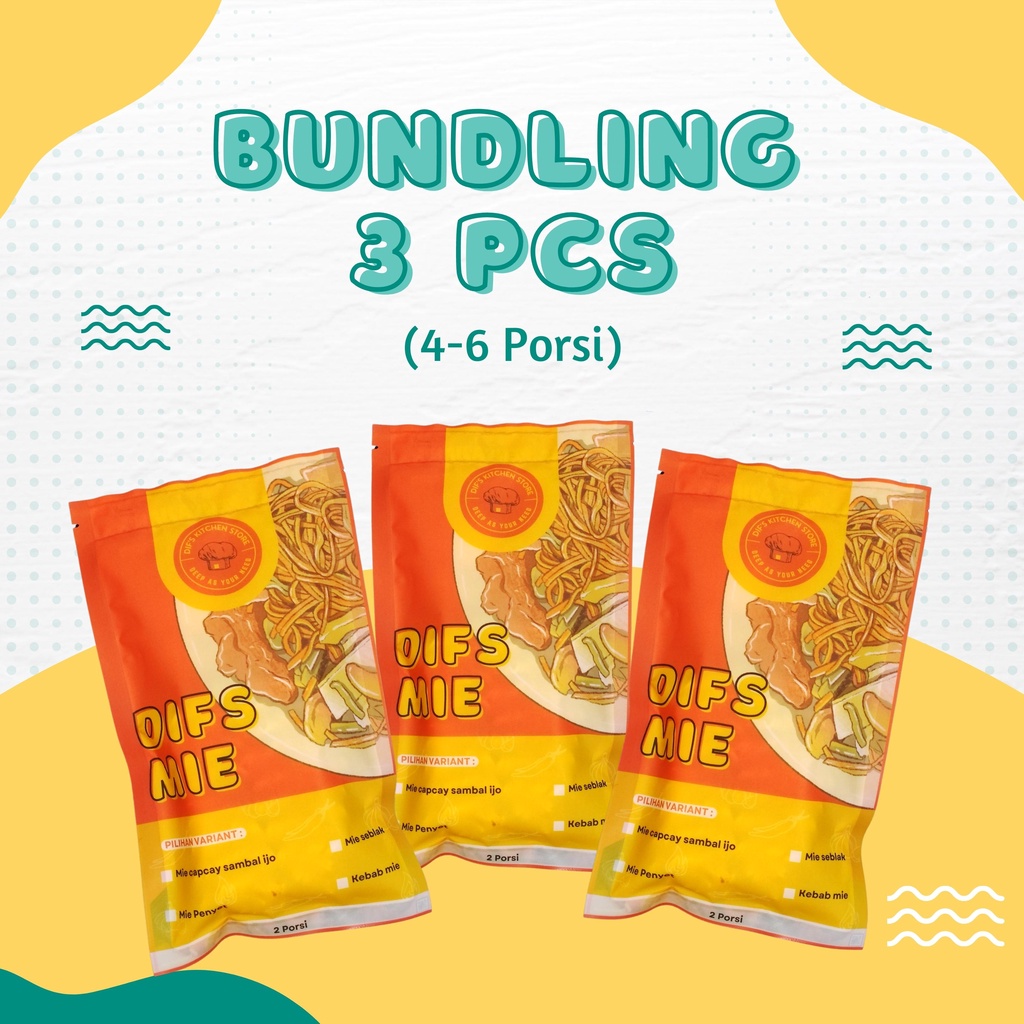 

Paket Bundling 3pcs frozen food | Difskitchenstore