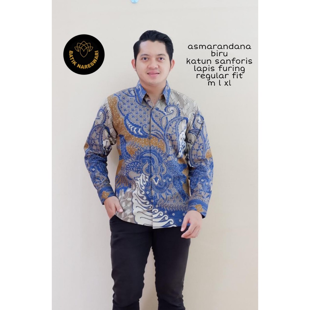 ASMARADANA NARESWARI BATIKSOLOAMANAH KEMEJA BAJU BATIK PRIA SOLO LENGAN PANJANG PENDEK LAPIS FURING ATASAN BATIK PREMIUM MODERN KATUN HALUS PANJI WIBOWO NARAYANA CENDRAWASIH KUNING PANJI LESMONO NAVY CENDRAWASIH UNGU WEDANGAN  DORO KEMBAR SEKAR MANUK BIMA