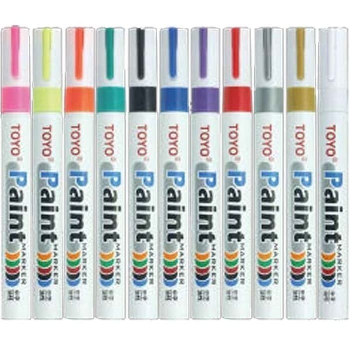 Spidol Ban TOYO / Paint Marker Toyo Original / Spidol Nat Keramik Ori