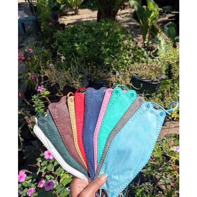 masker KF94 rainbow/mouson abu