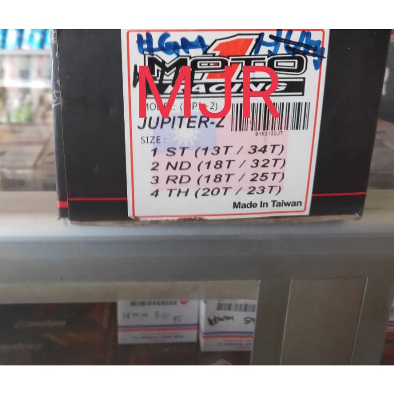 gigi rasio Jupiter z moto 1