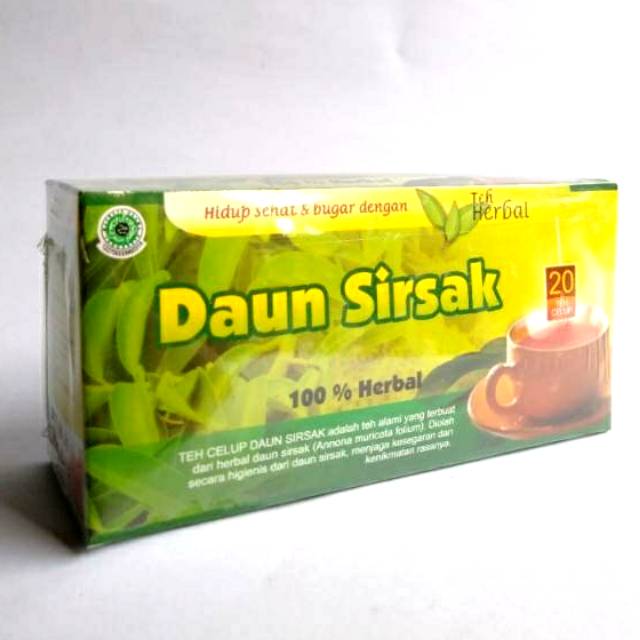 

Teh Herbal Daun Sirsak Celup Minuman Al-Ghuroba Ghuroba