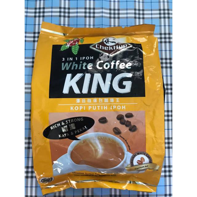 

Check Hup Ipoh White coffee KING 3in1