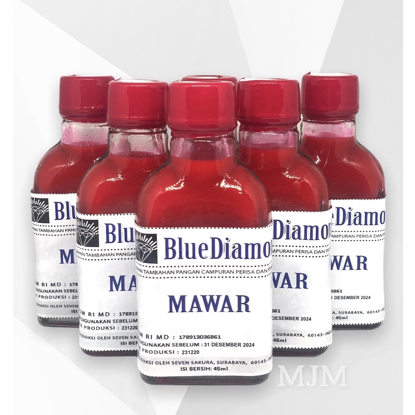 

Blue Diamond Mawar Pasta 45 ML Sweet Rose Perisa dan Pewarna Makanan Baking Aroma Bahan Kue