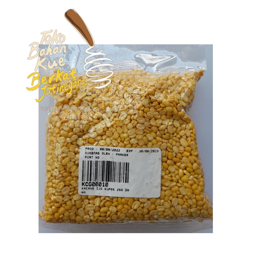 

KACANG HIJAU KUPAS 250 GR REPACK