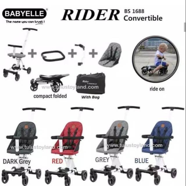 Tuker tambah wave ke rider