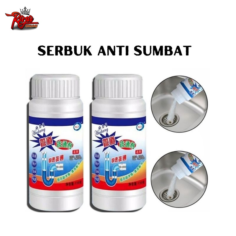 ST05 - SERBUK ANTI SUMBAT MAMPET WC TOILET