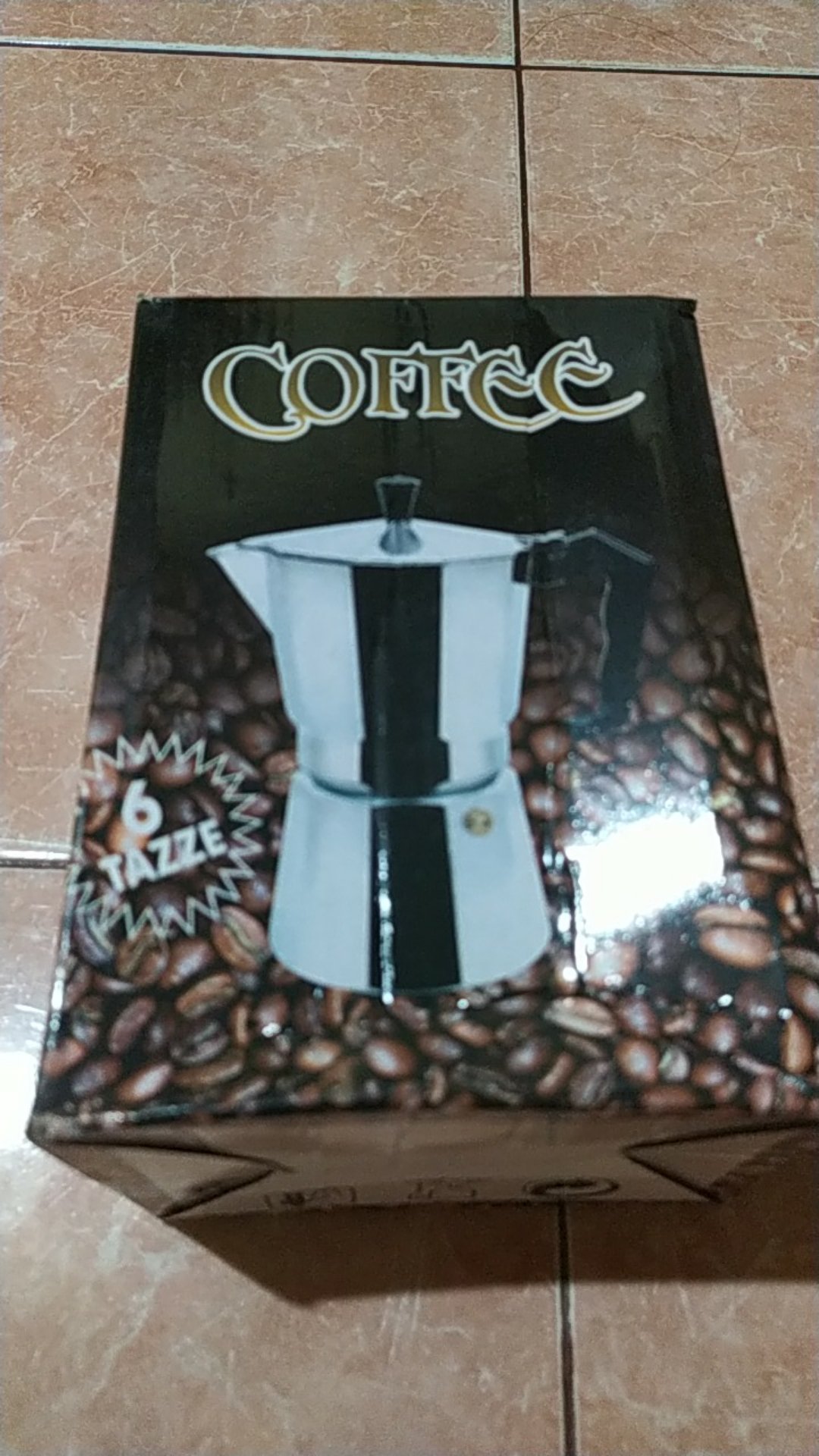 Onetwocups Espresso Coffee Maker Moka Pot Teko Stovetop Filter Mx001 [hitam] [300ml]