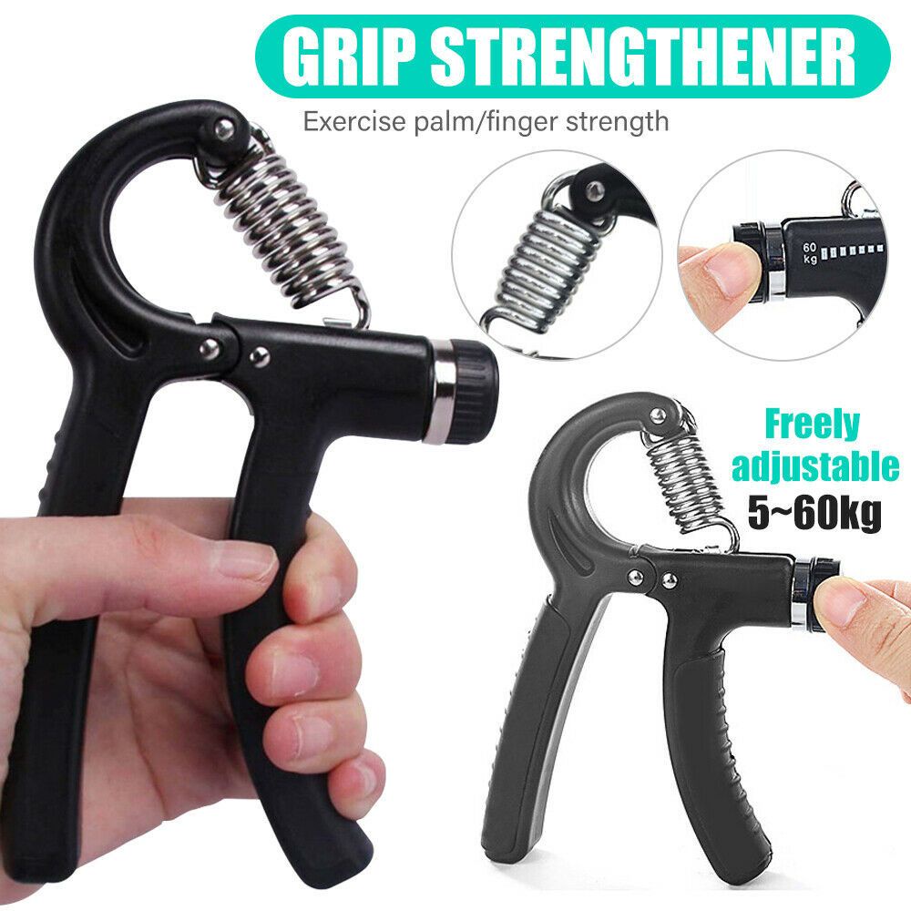 hand grip handgrip alat olahraga adjustable alat gym fitness latihan pembesar penguat otot tangan pria dan wanita