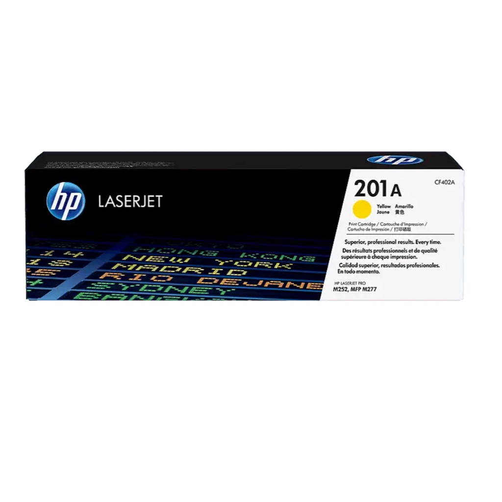 Toner HP 201A Yellow Original LaserJet Cartridge - CF402A