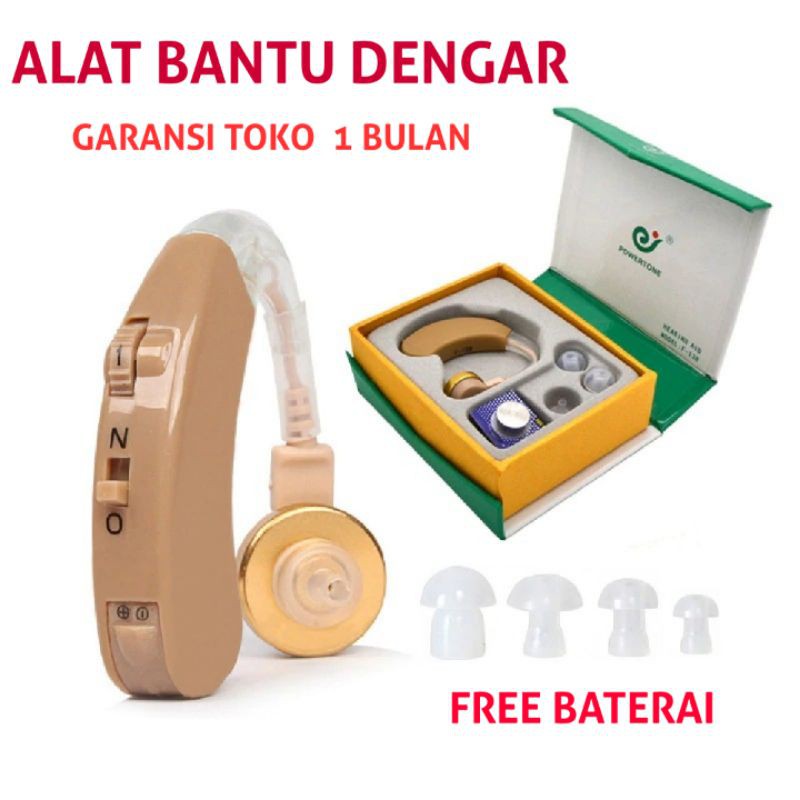 Alat Bantu Dengar Orang Tua Hearing Aid Aids Kit Behind The Ear Bte - ABD Tuli Budek Tuna Rungu