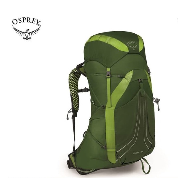 Osprey Exos S18 Rucksack 48L - Green M