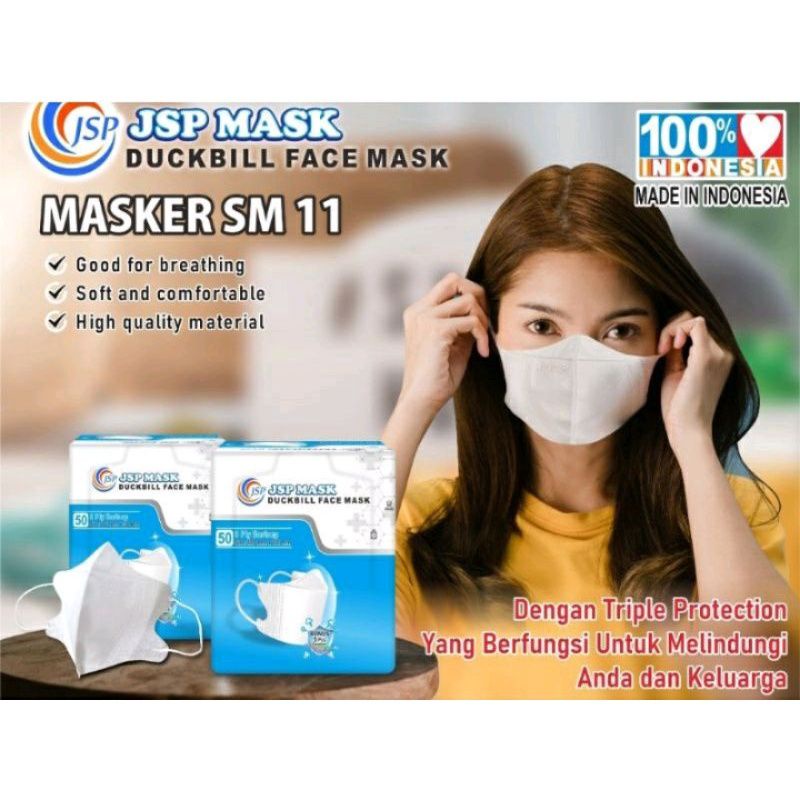 masker duckbill JSP