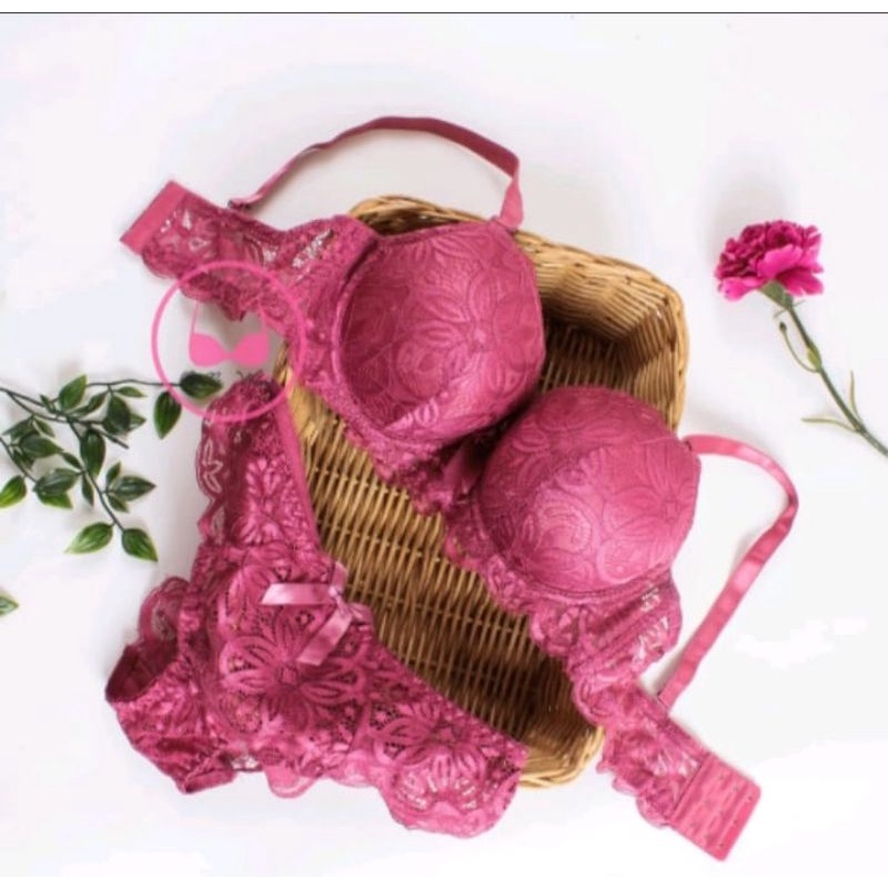 Bh set celana dalam SEXY /BH stelan /BH renda /BH Busa Push Up Import Murah
