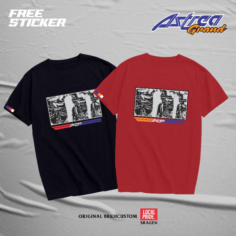 KAOS ASTREA GRAND | KAOS HEREX | Nusantara | kaos Hondagank | kaos cb