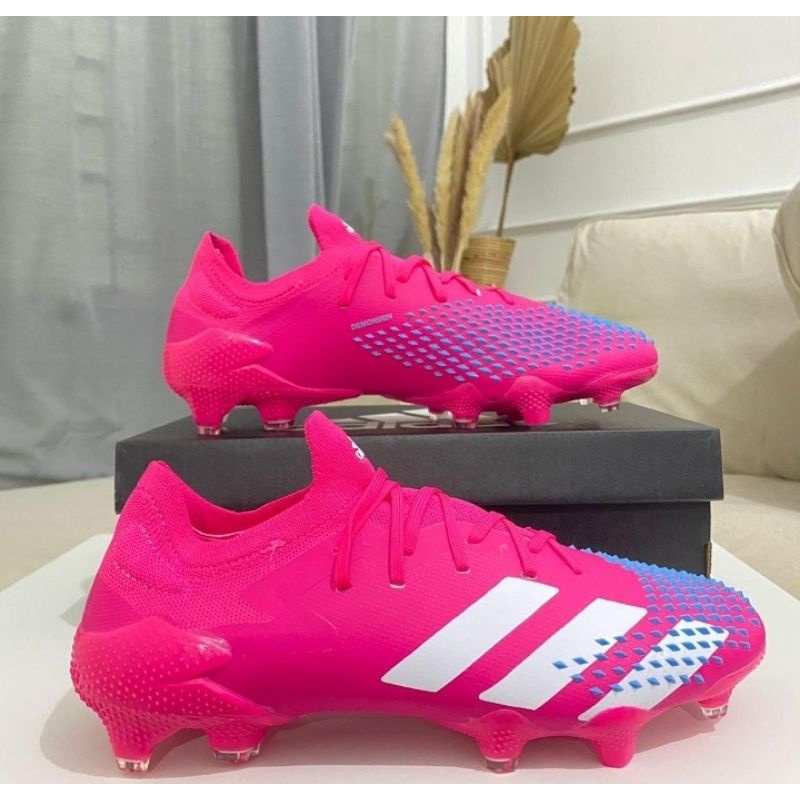 Sepatu Bola Adidas Predator 20.1 Low Shock Pink FG